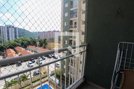 Varanda da Sala de apartamento para alugar com 3 quartos, 60m² em Jardim Nove de Julho, São Paulo