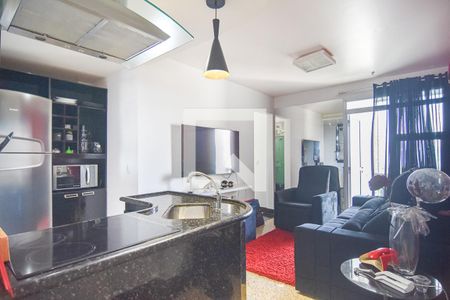 Sala de apartamento para alugar com 1 quarto, 40m² em Camboinhas, Niterói