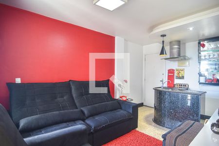 Sala de apartamento para alugar com 1 quarto, 40m² em Camboinhas, Niterói