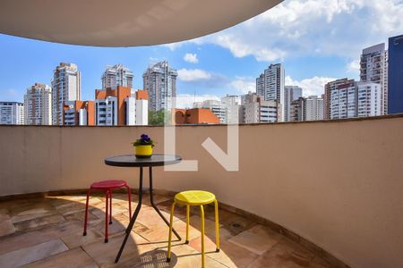 Varanda de apartamento à venda com 4 quartos, 340m² em Vila Andrade, São Paulo