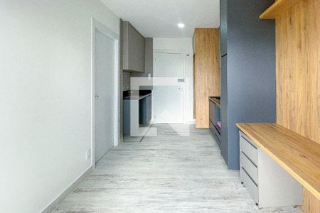 Sala/Cozinha de kitnet/studio para alugar com 1 quarto, 26m² em Pinheiros, São Paulo