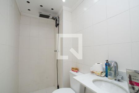 Banheiro de apartamento à venda com 2 quartos, 62m² em Vila Barros, Guarulhos