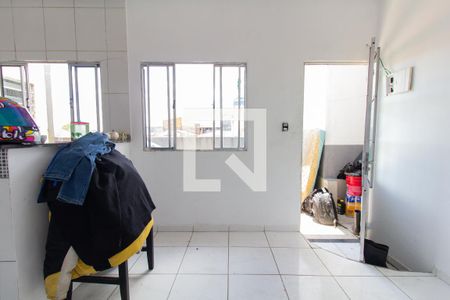 Sala e Cozinha de casa para alugar com 1 quarto, 40m² em Vila Matilde, São Paulo