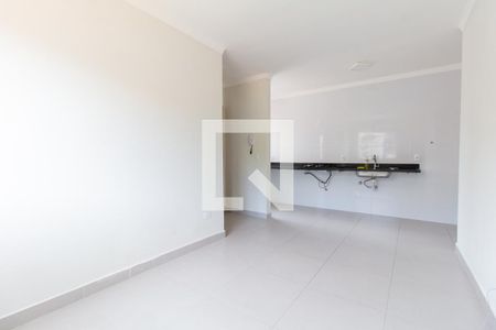 Sala e Cozinha de apartamento para alugar com 1 quarto, 35m² em Vila Isolina Mazzei, São Paulo