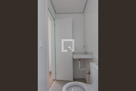 Banheiro da Suíte de apartamento à venda com 2 quartos, 120m² em Santa Monica, Belo Horizonte