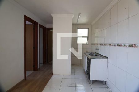 Sala/Cozinha de apartamento para alugar com 2 quartos, 45m² em Olaria, Canoas