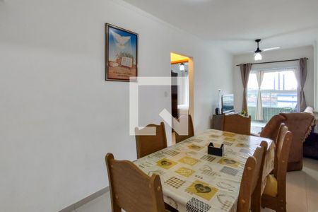 Sala de apartamento para alugar com 2 quartos, 68m² em Guilhermina, Praia Grande