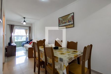 Sala de apartamento para alugar com 2 quartos, 68m² em Guilhermina, Praia Grande