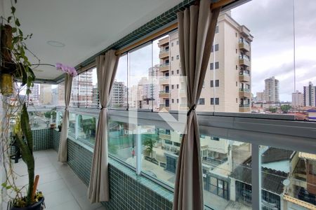 Sacada de apartamento para alugar com 2 quartos, 68m² em Guilhermina, Praia Grande