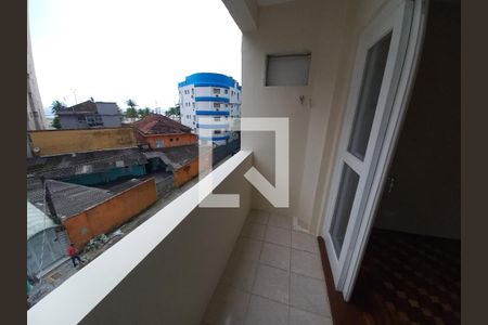 Varanda da Sala de apartamento para alugar com 1 quarto, 81m² em Itararé, São Vicente