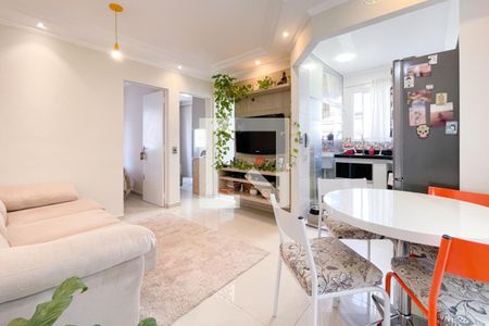 Sala  de apartamento à venda com 2 quartos, 45m² em Vila Antunes, São Bernardo do Campo