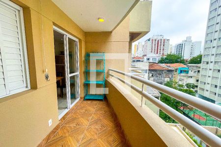 Varanda de apartamento à venda com 1 quarto, 39m² em Pinheiros, São Paulo