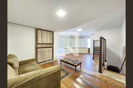 Sala 2 andar de apartamento à venda com 3 quartos, 142m² em Funcionários, Belo Horizonte