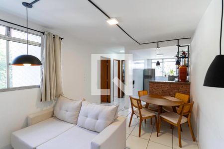 Sala de apartamento à venda com 2 quartos, 51m² em Jardim Alvorada, Belo Horizonte