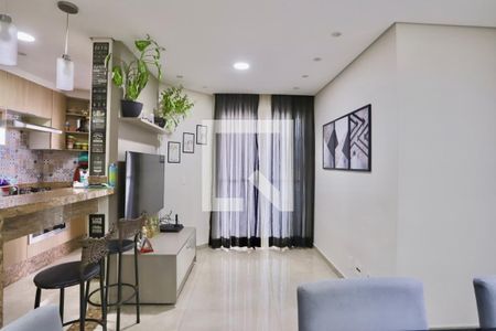 Sala de apartamento para alugar com 2 quartos, 56m² em Belenzinho, São Paulo