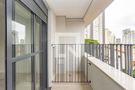 Varanda de kitnet/studio à venda com 1 quarto, 27m² em Liberdade, São Paulo