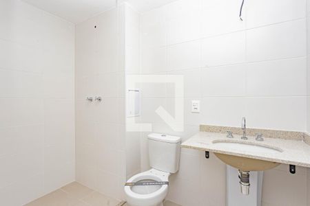 Banheiro de kitnet/studio à venda com 1 quarto, 27m² em Liberdade, São Paulo