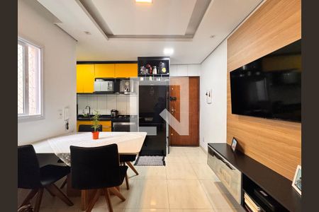 Sala de apartamento à venda com 2 quartos, 100m² em Parque Oratório, Santo André