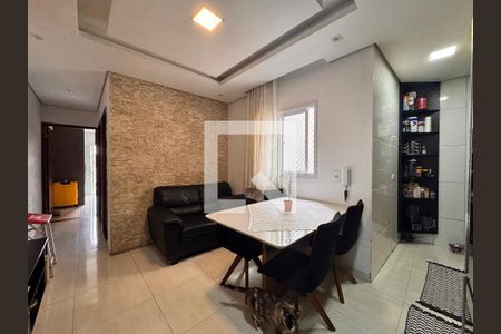 Sala de apartamento à venda com 2 quartos, 100m² em Parque Oratório, Santo André