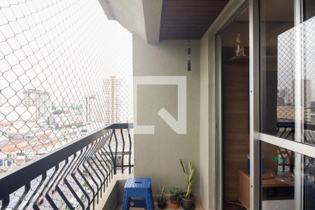 Varanda  de apartamento à venda com 2 quartos, 68m² em Vila Gomes Cardim, São Paulo