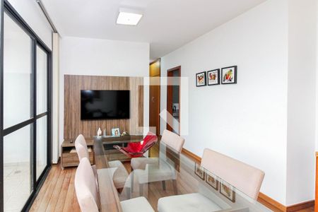 Sala de apartamento à venda com 3 quartos, 95m² em Palmares, Belo Horizonte