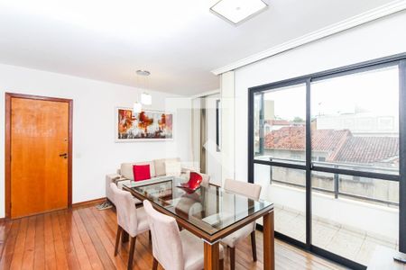 Sala de apartamento à venda com 3 quartos, 95m² em Palmares, Belo Horizonte