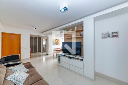 Sala de apartamento à venda com 3 quartos, 97m² em Nova Suíssa , Belo Horizonte