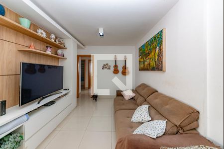 Sala de apartamento à venda com 3 quartos, 97m² em Nova Suíssa , Belo Horizonte