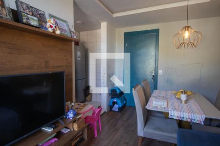 Sala de apartamento para alugar com 2 quartos, 49m² em Covanca, São Gonçalo