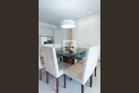 sala de jantar de apartamento à venda com 3 quartos, 134m² em Vila da Serra, Nova Lima