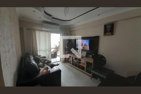 Sala de apartamento para alugar com 2 quartos, 75m² em Aviação, Praia Grande