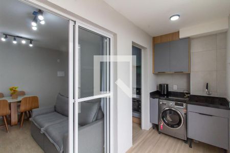 Varanda de apartamento à venda com 2 quartos, 41m² em Várzea da Barra Funda, São Paulo