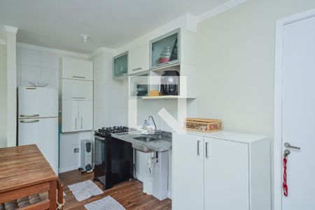 Sala/Cozinha de apartamento à venda com 1 quarto, 40m² em Jardim Taquaral, São Paulo