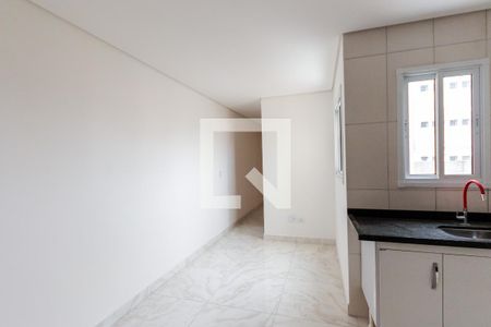 Sala/Cozinha de apartamento para alugar com 2 quartos, 100m² em Parque das Nações, Santo André