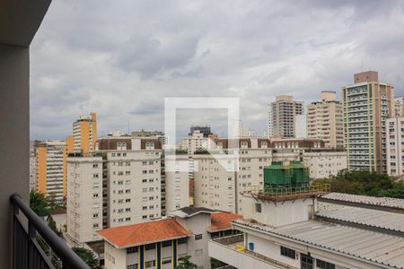 Vista da Varanda de kitnet/studio à venda com 1 quarto, 30m² em Perdizes, São Paulo