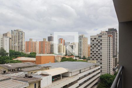 Vista da Varanda de kitnet/studio à venda com 1 quarto, 30m² em Perdizes, São Paulo