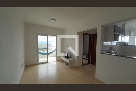 Sala de apartamento para alugar com 1 quarto, 47m² em Vila Tupi, Praia Grande