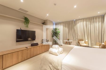 Sala/Quarto de kitnet/studio à venda com 1 quarto, 34m² em Moema, São Paulo