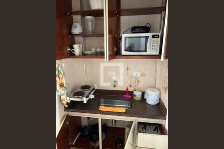 Sala/Quarto de apartamento para alugar com 1 quarto, 40m² em José Menino, Santos