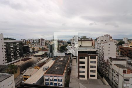 Vista do Quarto Suíte de apartamento à venda com 3 quartos, 87m² em Menino Deus, Porto Alegre