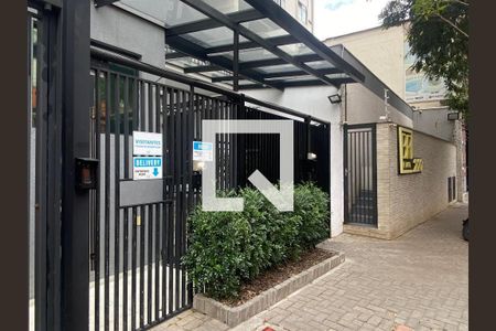 Studio para alugar com 30m², 1 quarto e sem vaga Studio para alugar com 30m², 1 quarto e sem vagaFachada