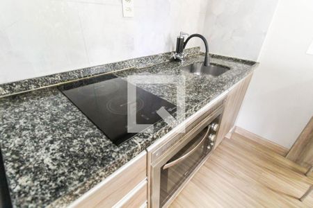 Cozinha de kitnet/studio para alugar com 1 quarto, 30m² em Brás, São Paulo