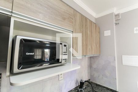 Cozinha de kitnet/studio para alugar com 1 quarto, 30m² em Brás, São Paulo