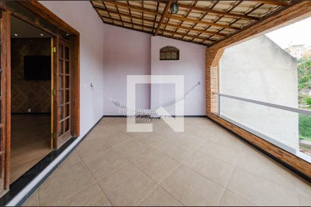 Varanda de casa para alugar com 3 quartos, 140m² em Ermelinda, Belo Horizonte