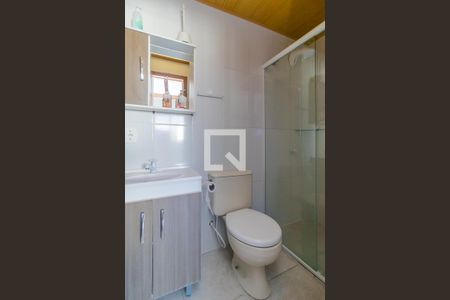 Banheiro de apartamento para alugar com 1 quarto, 31m² em Cavalhada, Porto Alegre