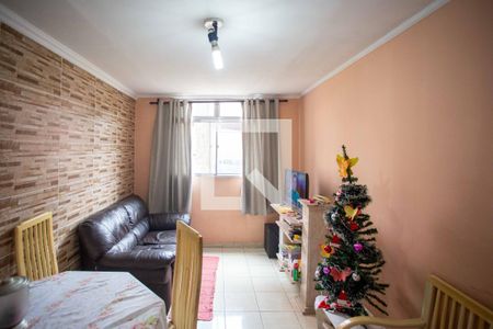 Sala de apartamento à venda com 2 quartos, 69m² em Jardim Prudência, Diadema