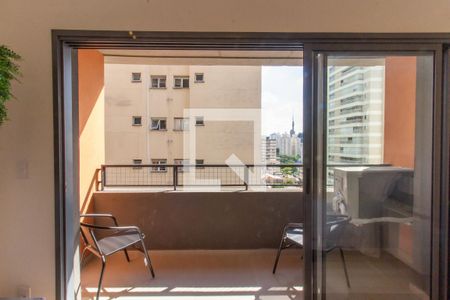 Studio Varanda de kitnet/studio para alugar com 1 quarto, 30m² em Perdizes, São Paulo