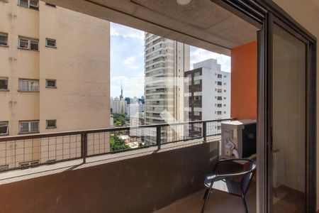 Studio Varanda de kitnet/studio para alugar com 1 quarto, 30m² em Perdizes, São Paulo