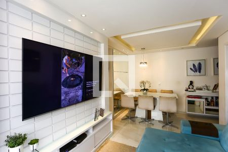 Sala de apartamento à venda com 3 quartos, 73m² em Jardim Wanda, Taboão da Serra