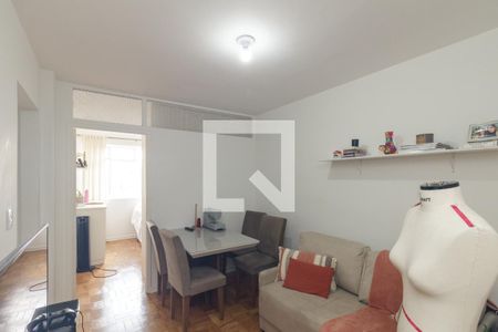 Sala de apartamento à venda com 1 quarto, 37m² em Santa Cecilia, São Paulo